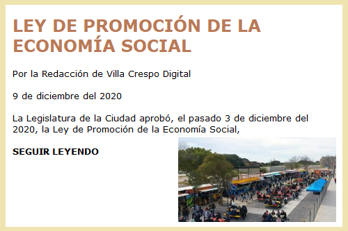 LEY PROMOCION ECONOMICA SOCIAL